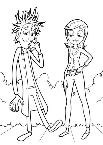 Sam And Flint  Coloring Page